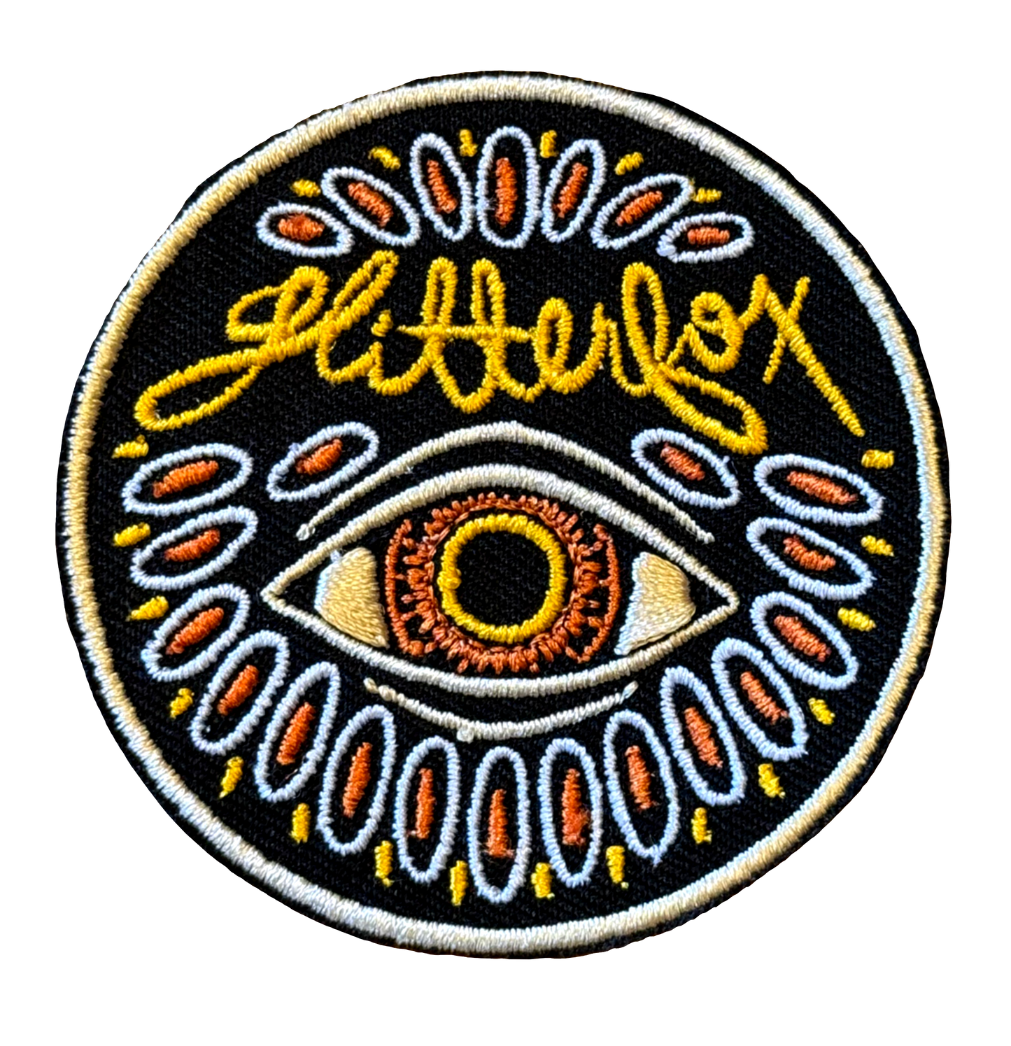 EMBROIDERED 'EYE' PATCH